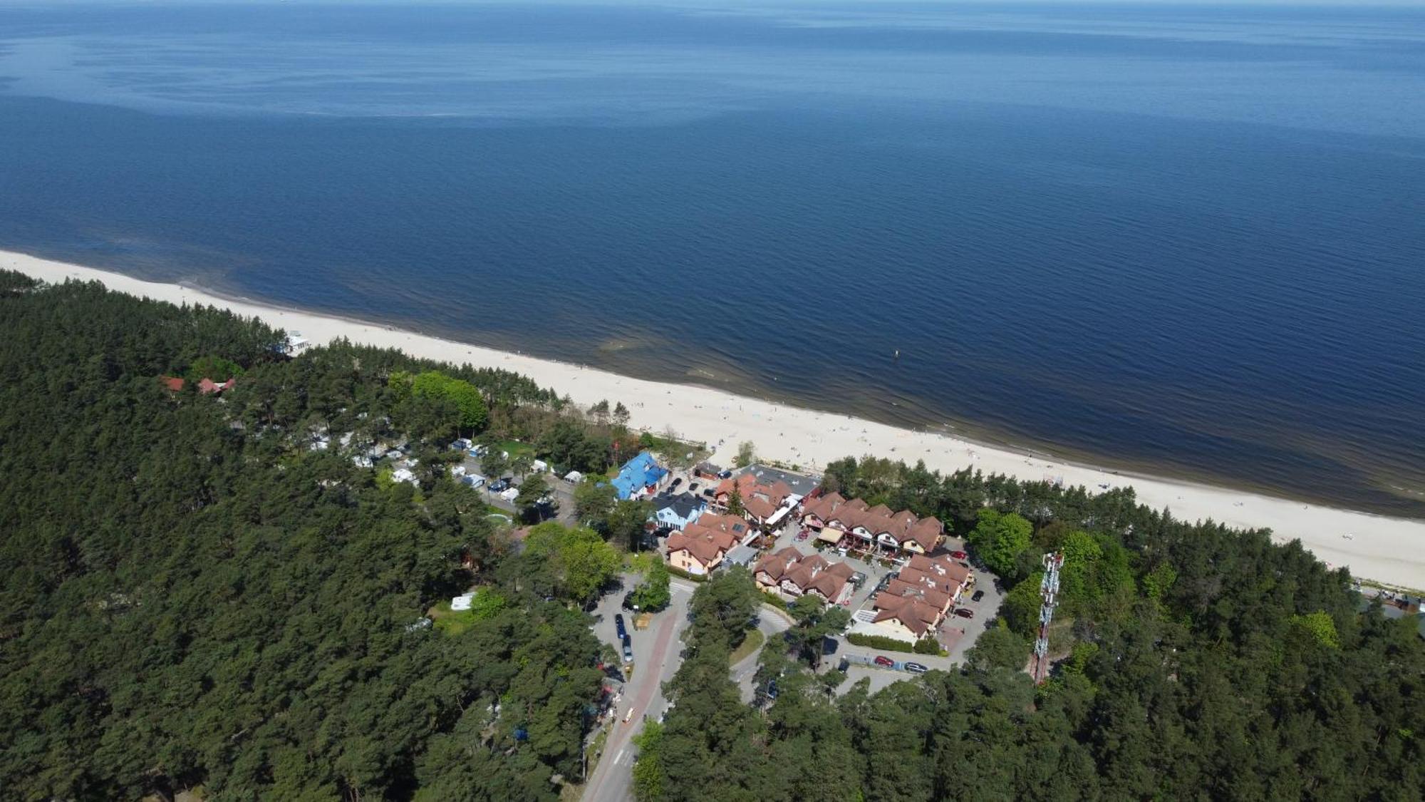 Aquarium - Komfortowe Pokoje Nad Samym Morzem Stegna  Buitenkant foto