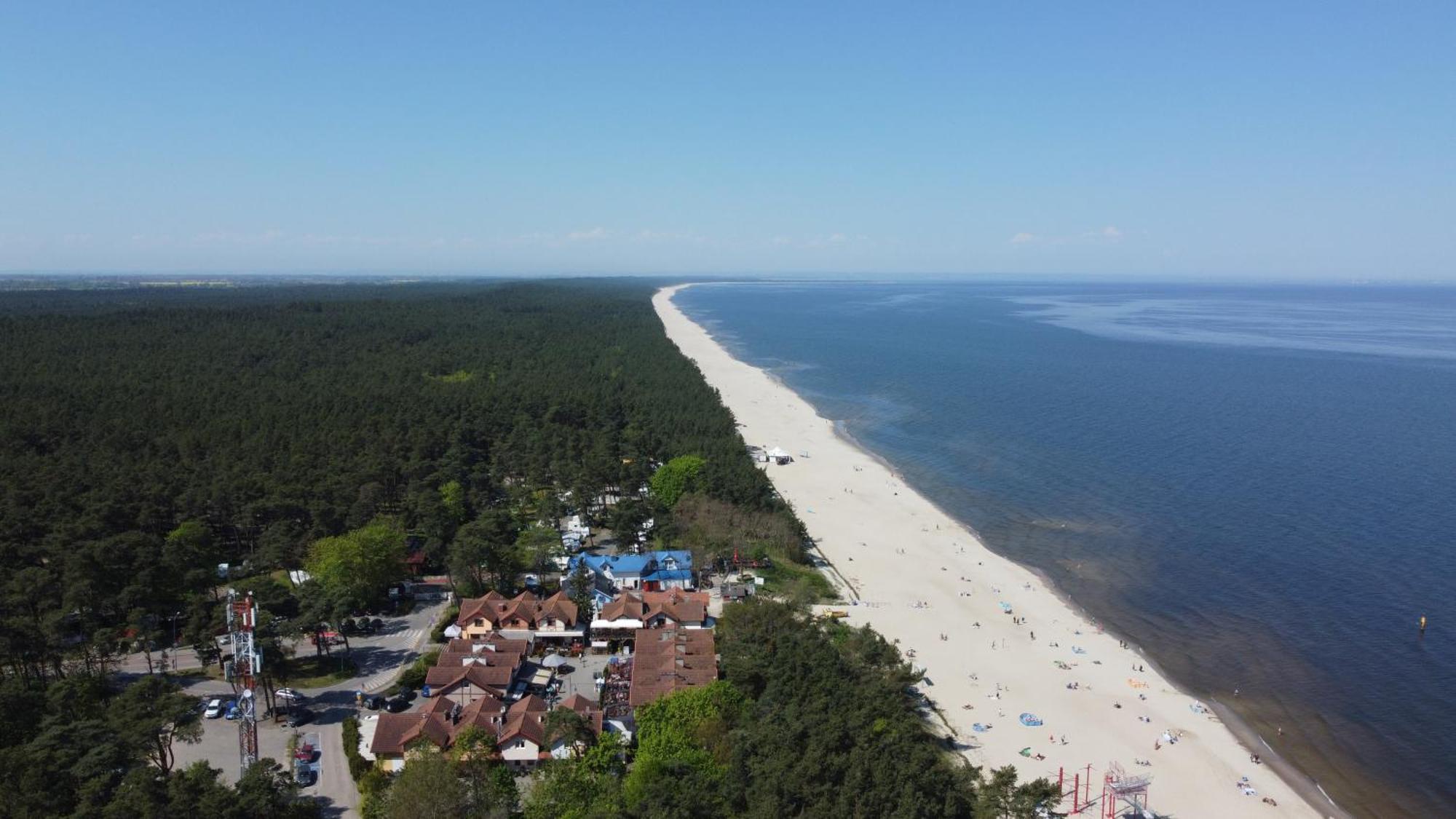 Aquarium - Komfortowe Pokoje Nad Samym Morzem Stegna  Buitenkant foto